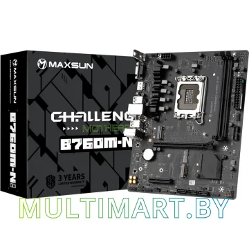 Материнская плата Maxsun Challenger B760M-N D5 картинка 6